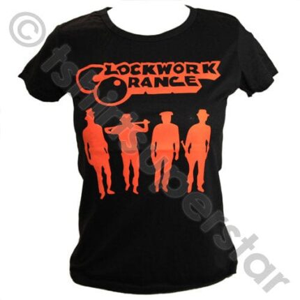 Tshirt Superstar Clockwork Orange Girls Ladies Tshirt