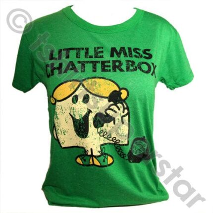 Tshirt Superstar Little Miss Chatterbox Ladies Tshirt