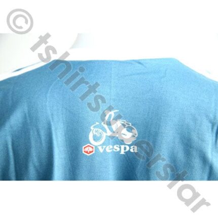 Tshirt Superstar Vespa Long Sleeved Top Tshirt Light Blue