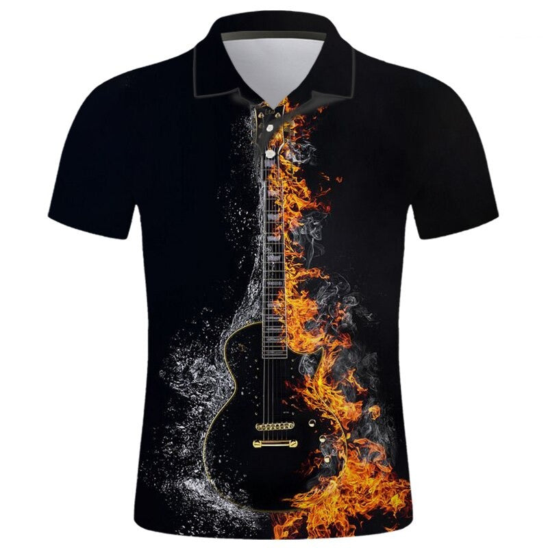 Guitar Polo Tshirt