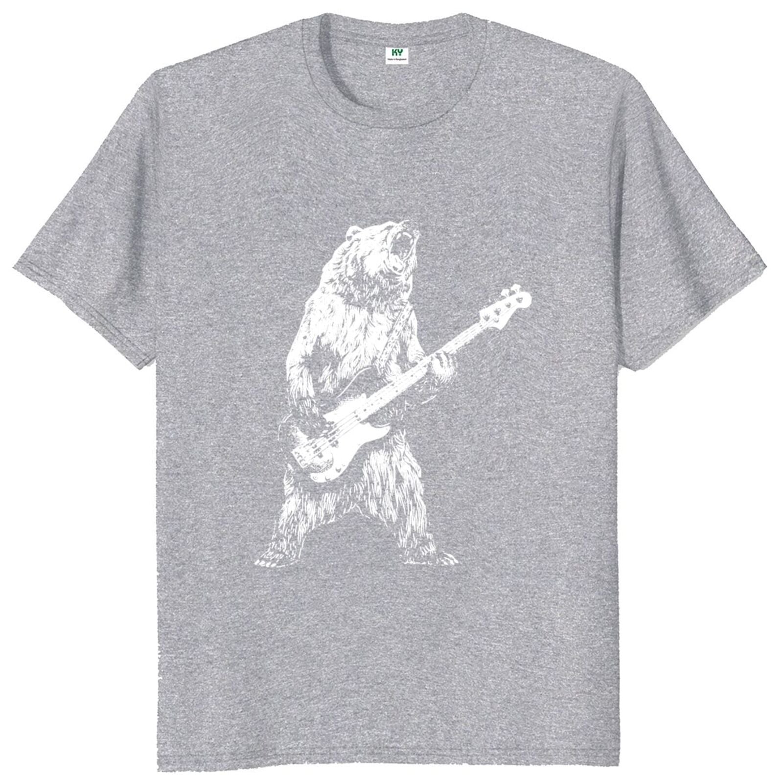 Bear Playing Guitar Tshirt