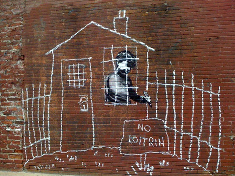 banksy's art in boston