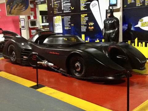 batmobile in museum