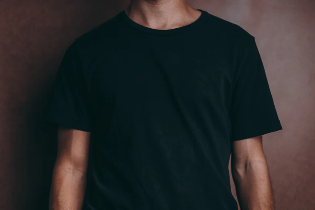 unisex black t-shirt