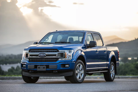 blue ford f150