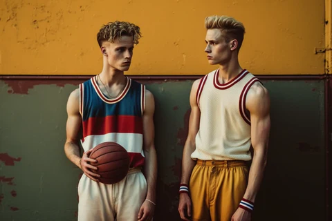 boys are wearing jerseys