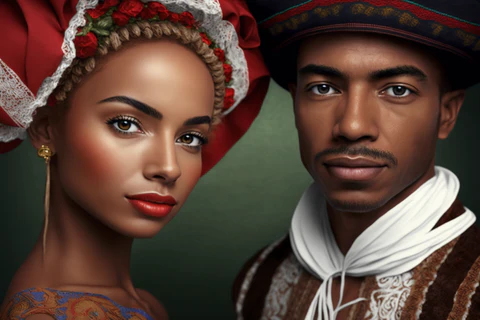 a brazilian couple's outfit