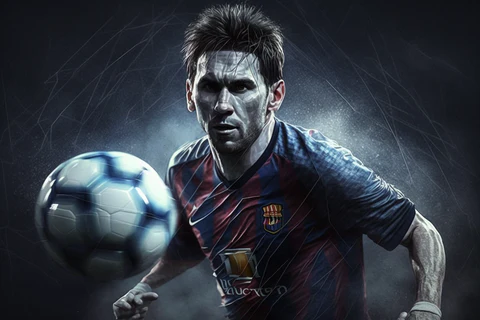 champion leo messi