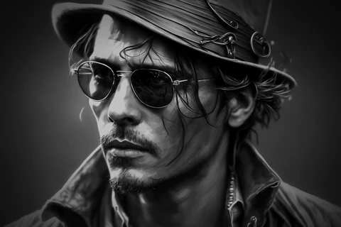 johnny depp's iconic style