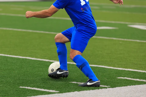 the footballer's outfit