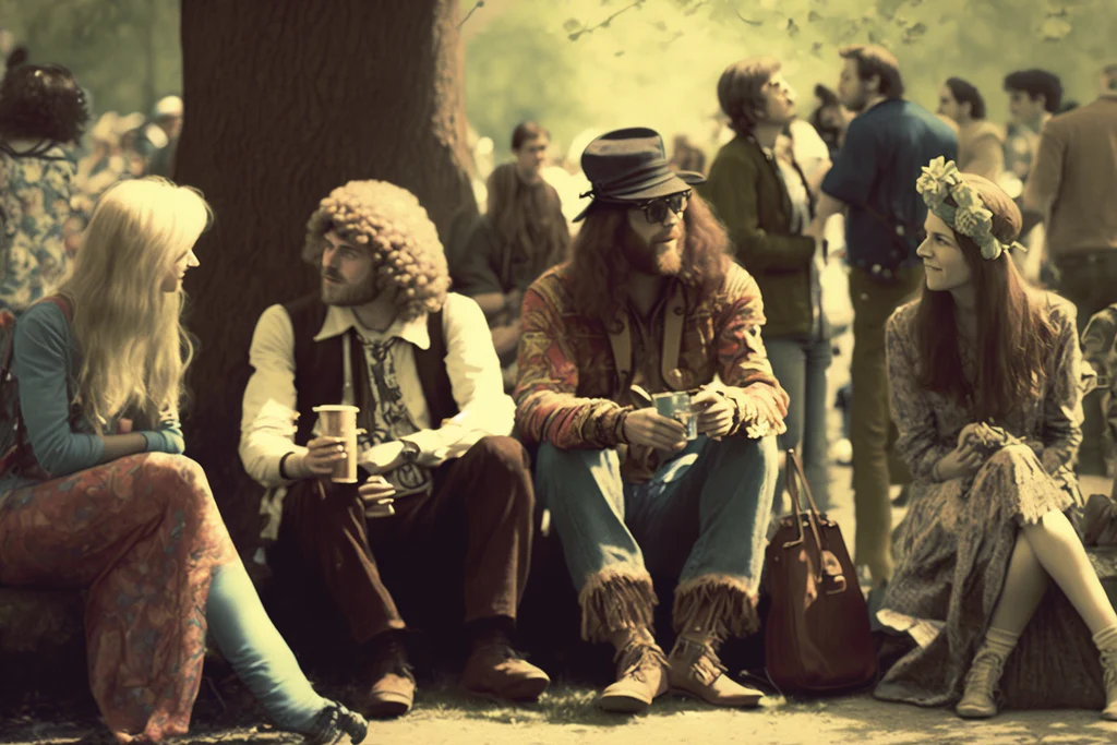 the style of hippies