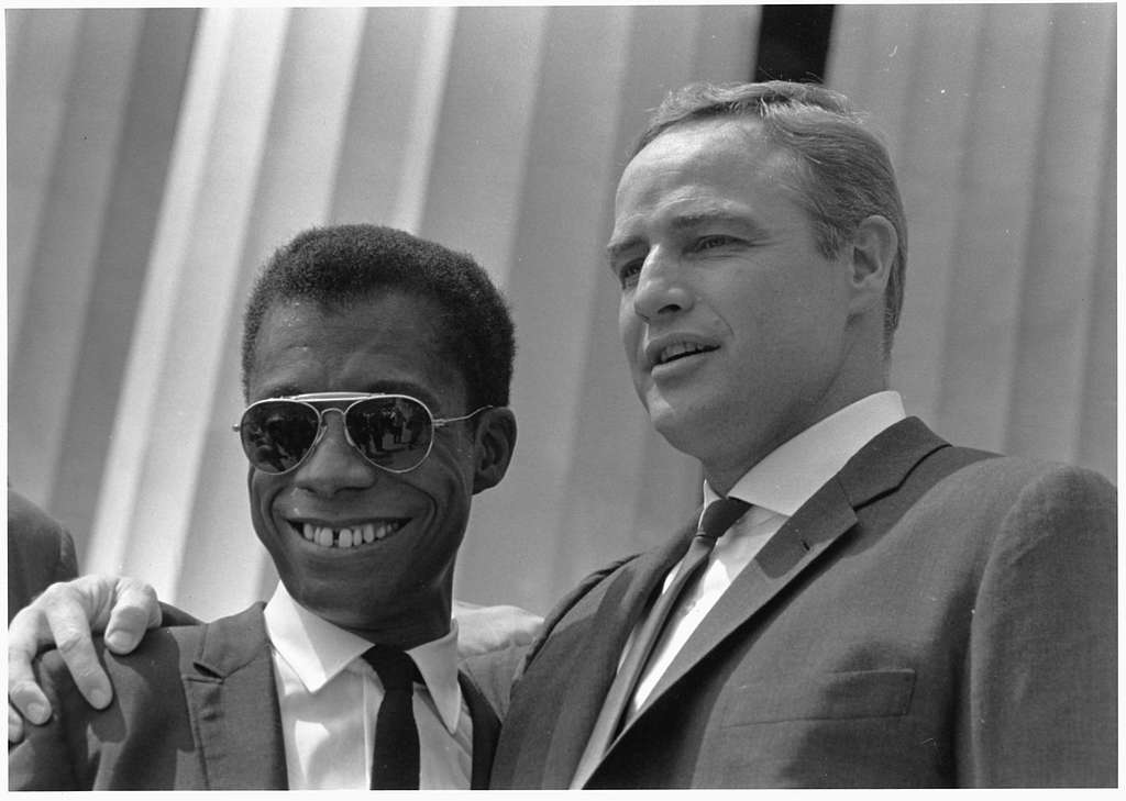 marlon brando and james baldwin