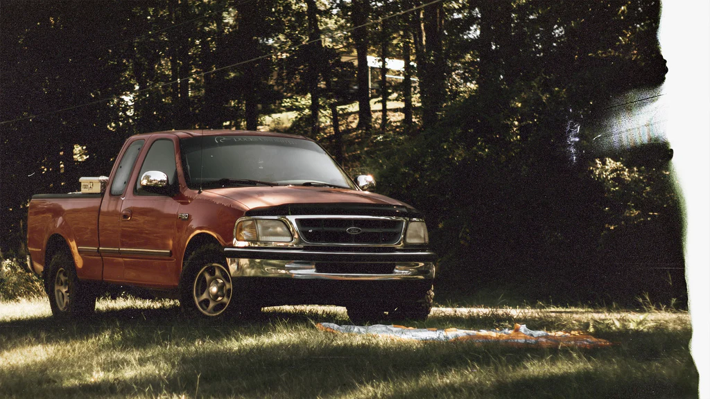 an old ford raptor