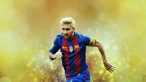 running lionel messi