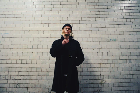 a stylish man in streetwear
