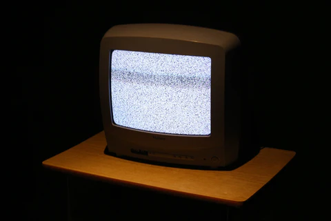 an old television