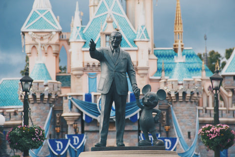 the statue of walt disney