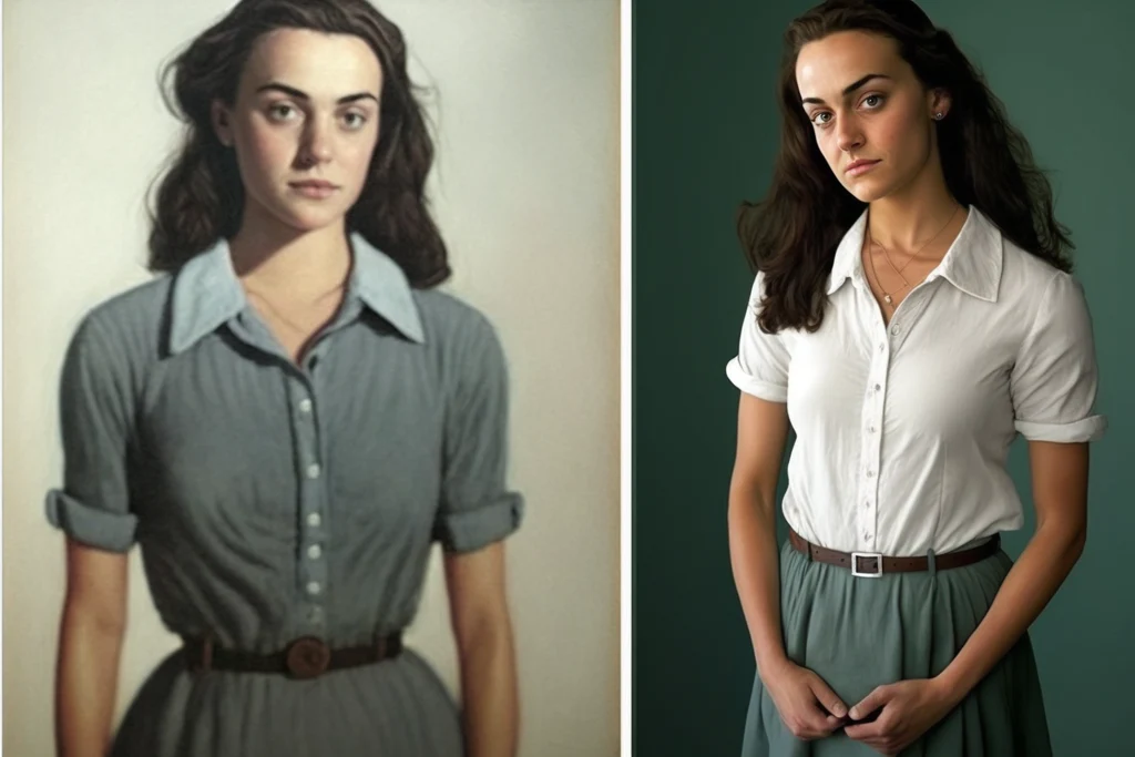 women wearing a shirt over a dress