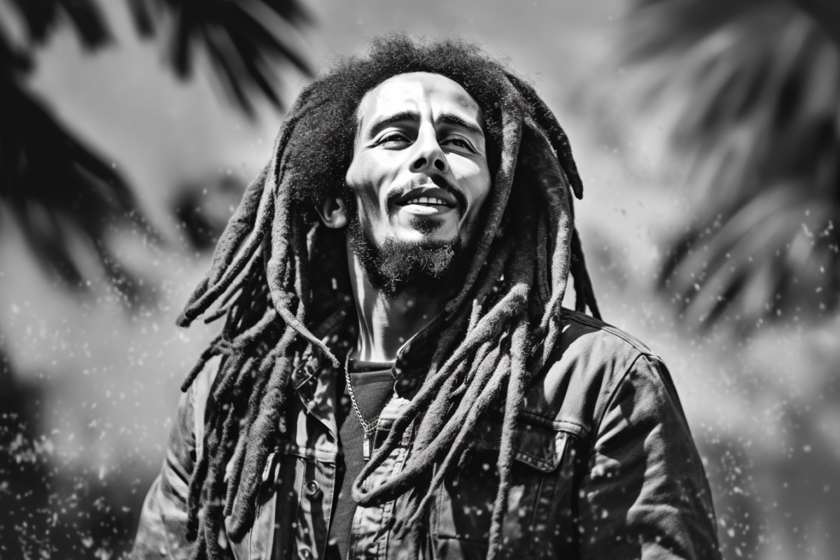 iconic bob marley
