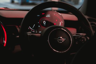 mini cooper steering wheel