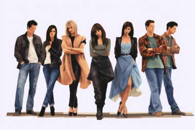 characters of tv show 'friends' 