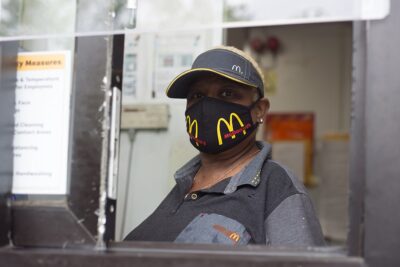 an employee of mcdonald's