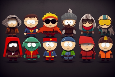 characters from 'south park'